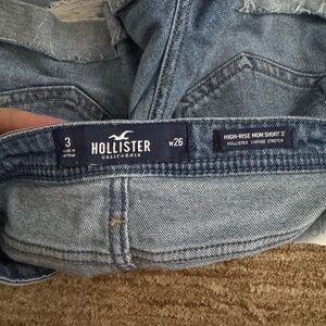 Hollister Blue Jean Shorts